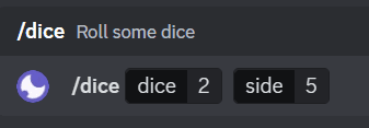 Dice Command