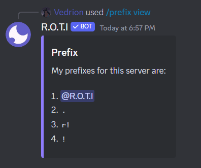 Add new Prefix